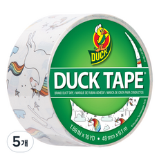 DUCK TAPE 設計膠帶 獨角獸, 5個, 單一顏色