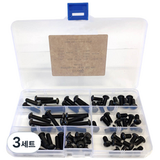 이노공구 육각 렌치 볼트 7종 세트 둥근 메탈 W153, M6, 3개