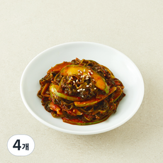 집반찬연구소 새콤달콤 오이미나리무침, 120g, 4개