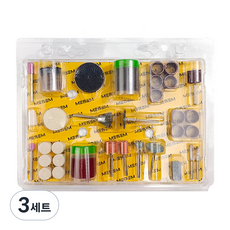 MEO 미니 전동 그라인더 부속품 105종 세트, 3세트