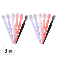 粉彩修眉刀 6款 x 2入組, 3套, 混合色