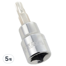 SATA 星形起子套筒 T30 22106, 5個