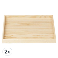 Market P.O. 居家飾品 木質飾品托盤, 類型1, 2個