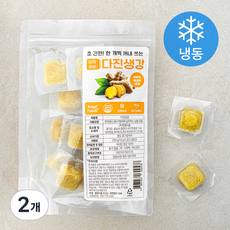 이지큐브 다진 생강 (냉동), 2개, 200g
