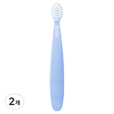RADIUS 雷迪兒 Tots 第2階段 幼兒牙刷, 藍色, 1入, 2個