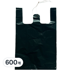 漂亮寶貝塑膠袋 塑膠 超市塑膠袋 黑色 2號, 5L, 600個
