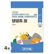 베터 반려동물 댕댕츄정 영양제, 30정, 장건강/유산균, 4개