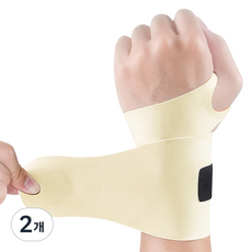 Donnamu 彈性護腕 膚色 單入, 2個