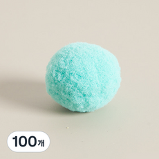 플라워트리 스티로폼 볼 만들기 DIY 폼폼이 4cm, 연하늘, 100개