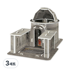 뜯어만드는세상 역사 시리즈 석굴암 소 입체퍼즐, 혼합 색상, 3세트