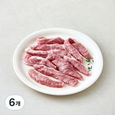 몬트락 제주 항정살 구이용 (냉장), 6개, 300g