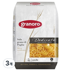 granoro Dedicato 義大利車輪麵, 500g, 3個