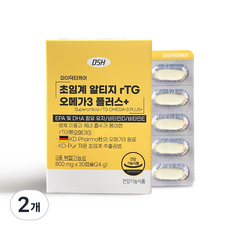 MyDr.Care rTG Omega-3魚油, 30顆, 2盒