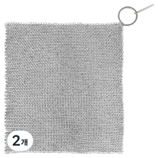 로긴 316L 스텐 링 철수세미 대형 15 x 15 cm, 1개입, 2개