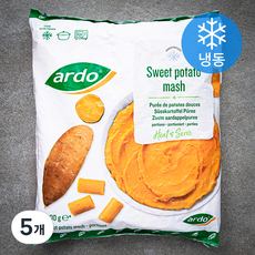 아르도 고구마 퓨레 포션 (냉동), 1kg, 5개