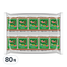 소문난오부자 파래 도시락김 20p, 5g, 80개