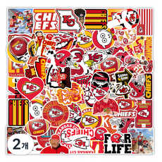 아이앤 스포츠 팬시 캐리어 노트북 스티커, 1, 2개