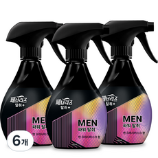 febreze 風倍清 男士清新麝香纖維除臭劑, 360ml, 6個