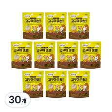 Jayeondaum 含有鈣的烤地瓜塊, 60g, 30個