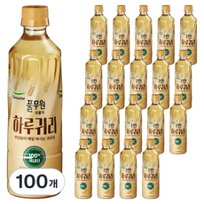 풀무원샘물 하루귀리 곡물차, 500ml, 100개