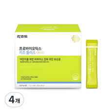 락피도 프로바이오틱스 키즈 플러스 60p, 4개, 120g