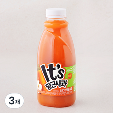 풀무원 잇츠그린 당근사과 주스, 500ml, 3개