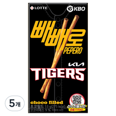PEPERO 巧克力夾心 KBO KIA 老虎隊, 53g, 5個