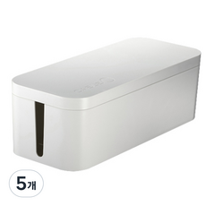 리템 케이블 O 대, 5개, 화이트