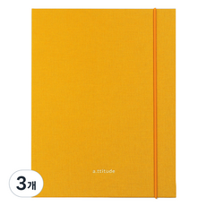 페이퍼리안 애티튜드 A5 6공 바인더, 3개, 단델리온