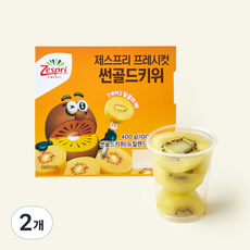 제스프리 프레시컷 썬골드키위 4개입, 2개, 400g