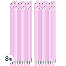 영아트 플라워 연필 HB, 핑크, 96개