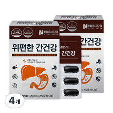 네이처드림 위편한 간건강 31.5g, 30정, 4개