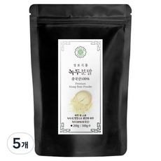 성보식품 녹두분말, 200g, 5개