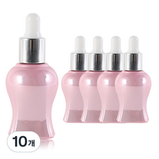 MEIBROWN 滴管空瓶 化妝品容器 11ml M08148-5, 粉紅珍珠, 10個
