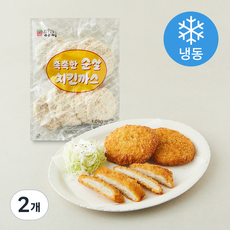 야미푸드 촉촉한 순살 치킨가스 10개입 (냉동), 1kg, 2개