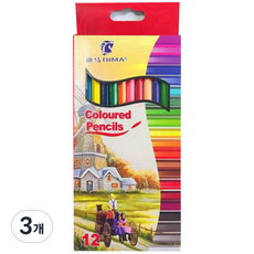 The Jonet 雙頭彩色鉛筆 a, 3個, 12色