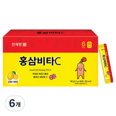 천제명홍삼 홍삼비타C 100p, 150g, 6개