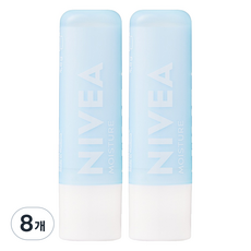 니베아 립케어 모이스춰 케어, 무향, 4.8g, 8개