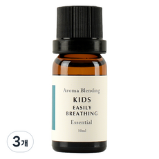 소소코 아로마블랜딩 에센셜오일 키즈 이즐리 브레씽, 3개, 10ml