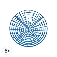 아리코 차량 세차버킷 그립핑거가드 블루 L, 6개