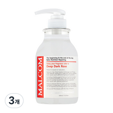 MALCOM 瑪律科姆 護髮素 禁忌玫瑰香, 520ml, 3個