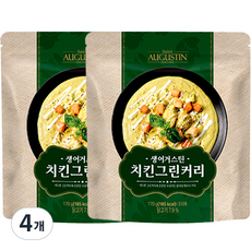 Saint Augustin 雞肉綠咖哩醬, 4個, 170g