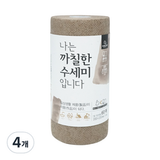 홈트너 나는 까칠한 수세미 입니다, 브라운, 4개