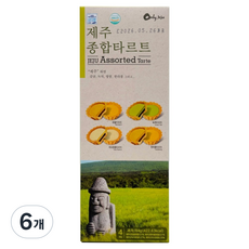 온리제주 제주 종합 타르트, 6개, 84g