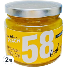 잼홀릭 저칼로리 무설탕 알룰로스 애플망고잼, 2개, 200g