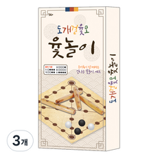 도개걸윷모 윷놀이, 혼합색상, 3개