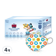 애니가드 미키마우스 황사마스크 소형 KF80, 4개