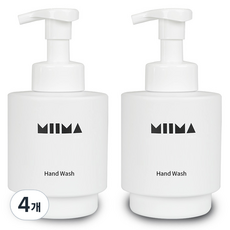 미마 핸드워시 코튼향, 300ml, 4개