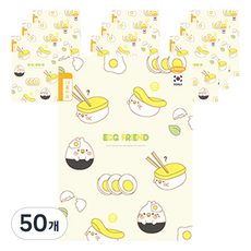 PENPIA 1000小學14行無題裝訂筆記本, 50個, C黃色