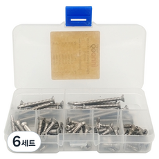 Innotime 不鏽鋼沉頭自攻螺絲 7種套組 1010, 6套